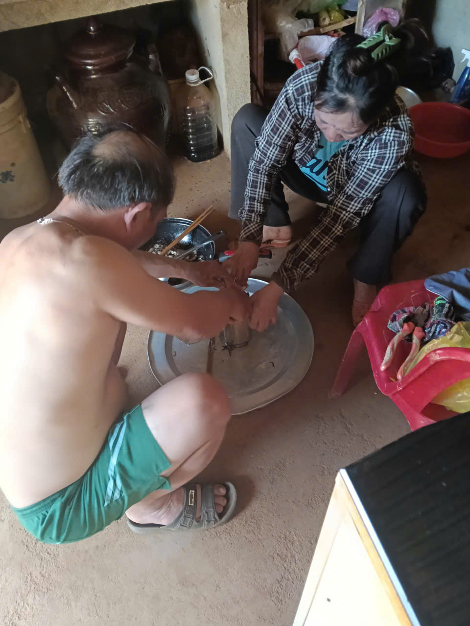 gói bánh chưng bánh giò